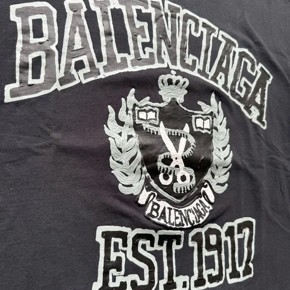 Balenciaga DIY College T-shirt - Picture 3 of 5